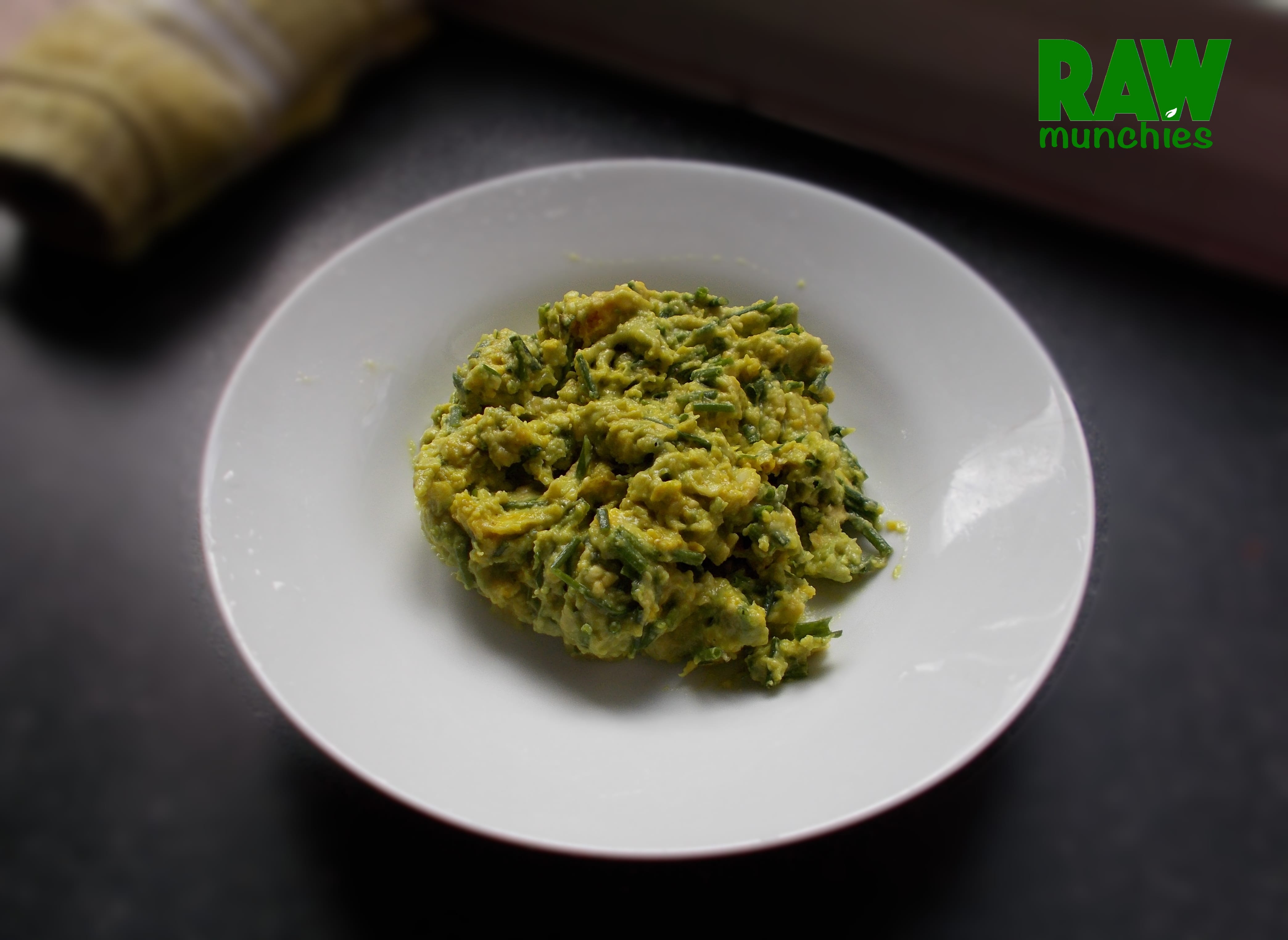 Raw Vegan Avocado and “Egg” Salad