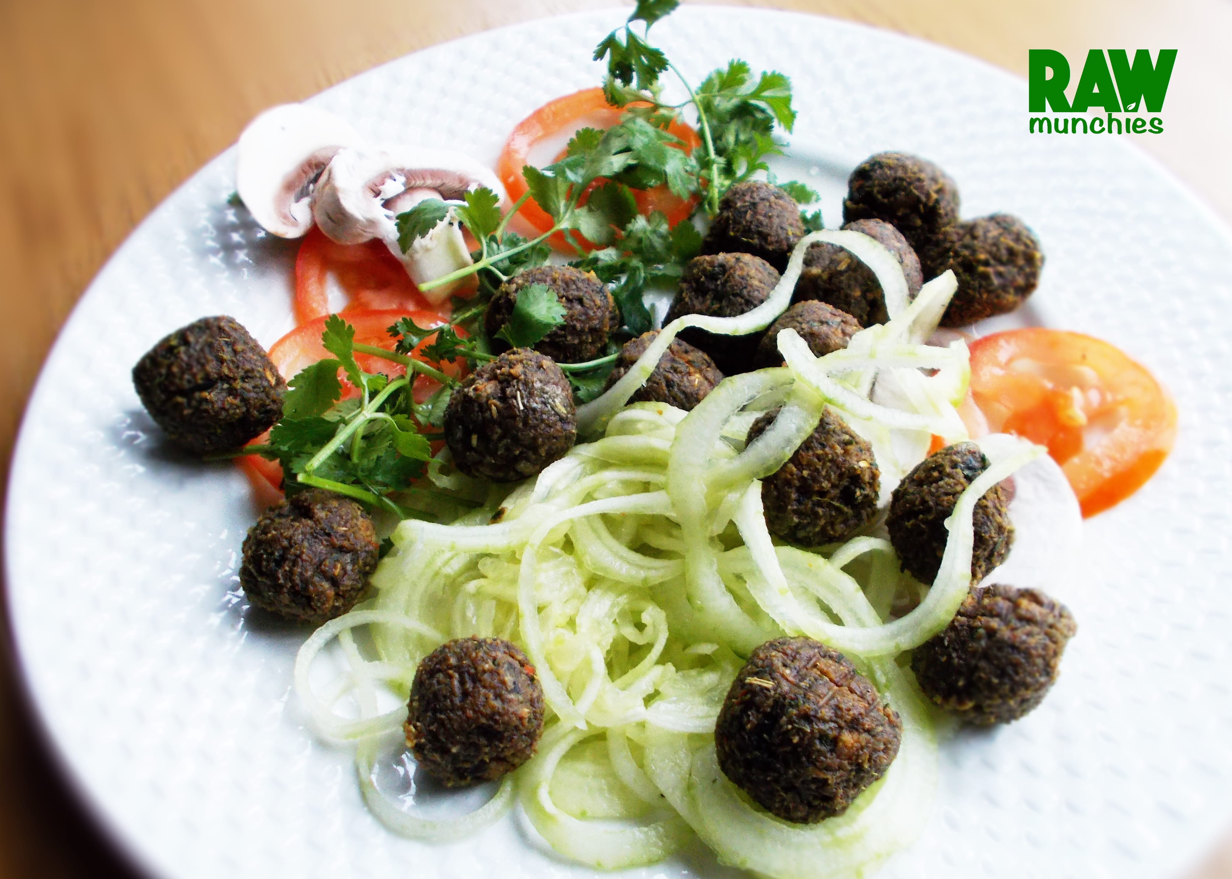 Raw Vegan “Meat” Balls