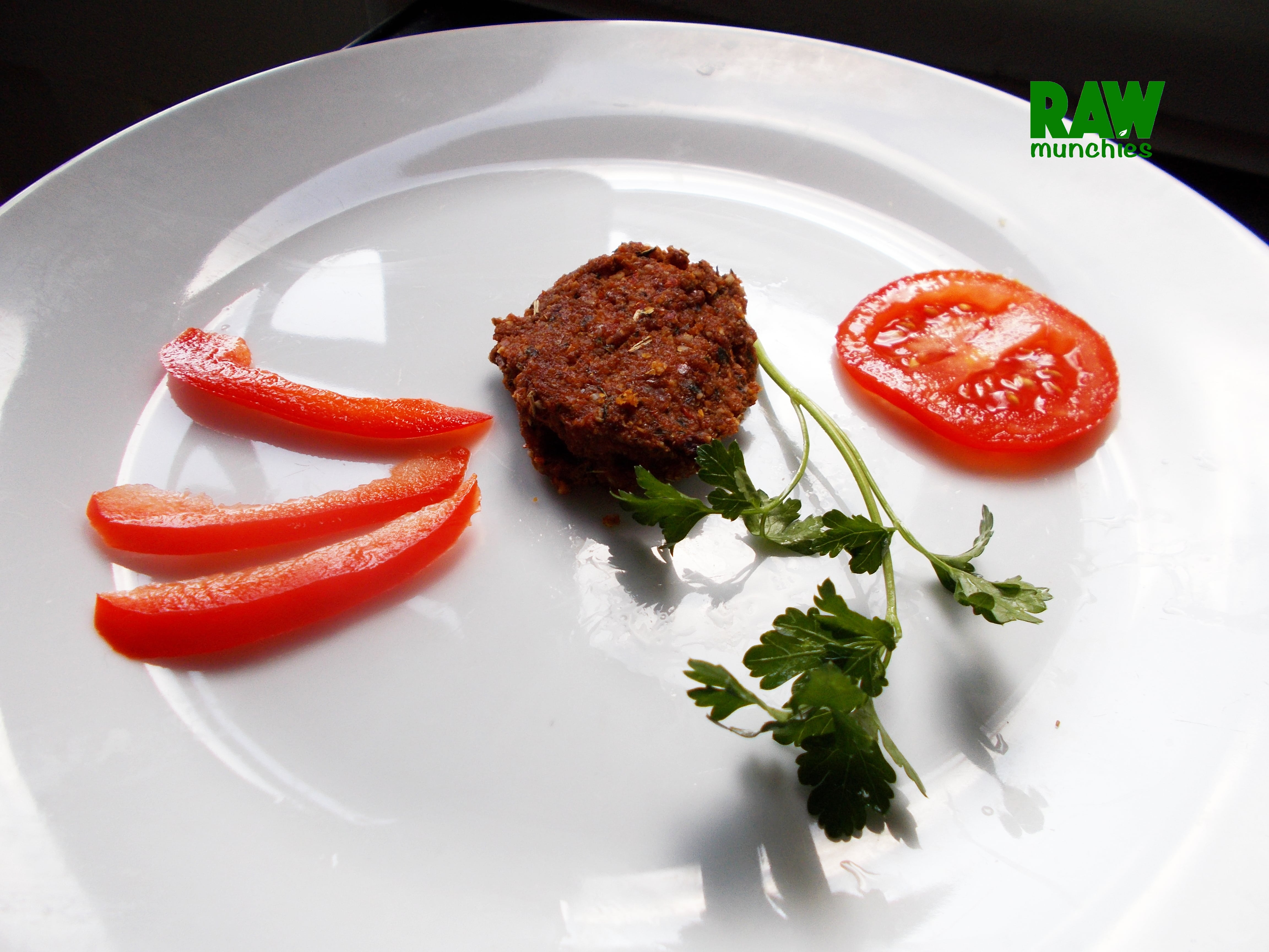 Raw Vegan “Meat” Patty