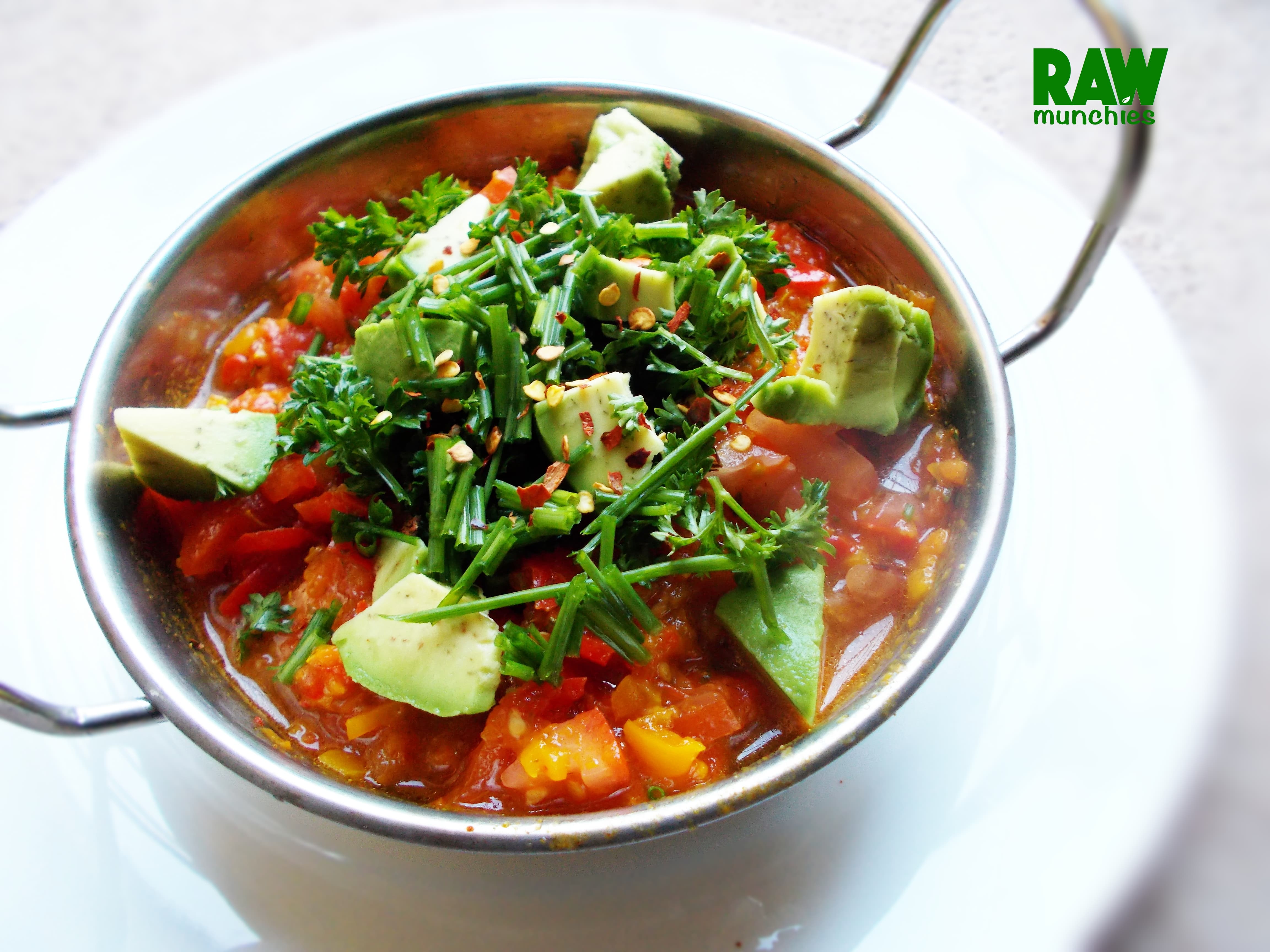 Raw Vegan Tomato Stew