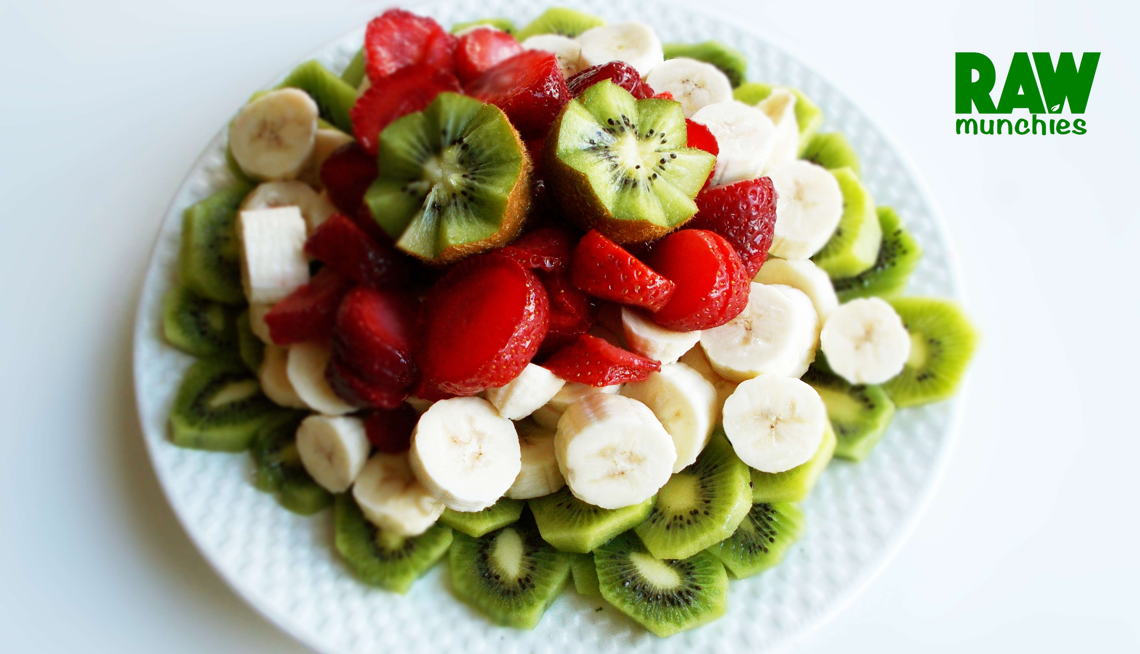 Raw Vegan Bring It On Banana Kiwi Salad